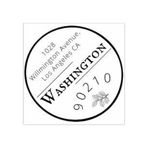 Borracha Belo design simples e limpo para carimbo de borrac