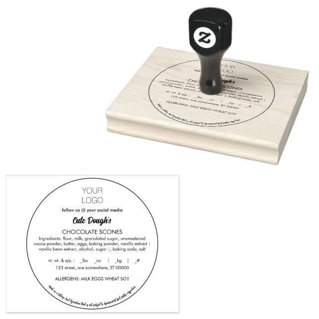 Borracha Carimbo da indústria de algodão (Carimbado)