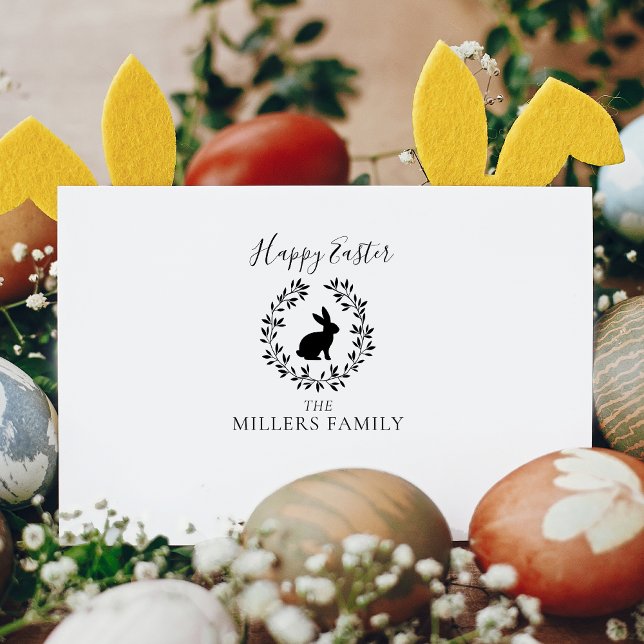 Borracha Carimbo da placa de páscoa (Criador carregado)