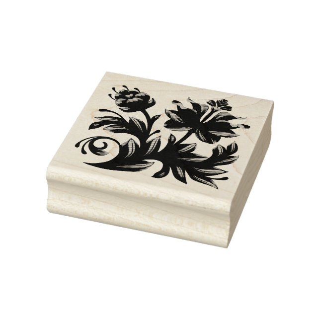 Borracha Carimbo de 2,5" x 2,5" (Carimbo)