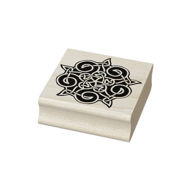 Borracha carimbo de arte celta (Carimbo)