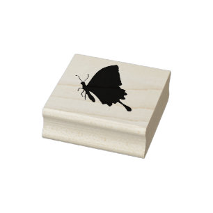 Borracha Carimbo de Arte da Borboleta Rico