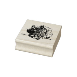 Borracha Carimbo de Arte de Madeira "Homem Verde"