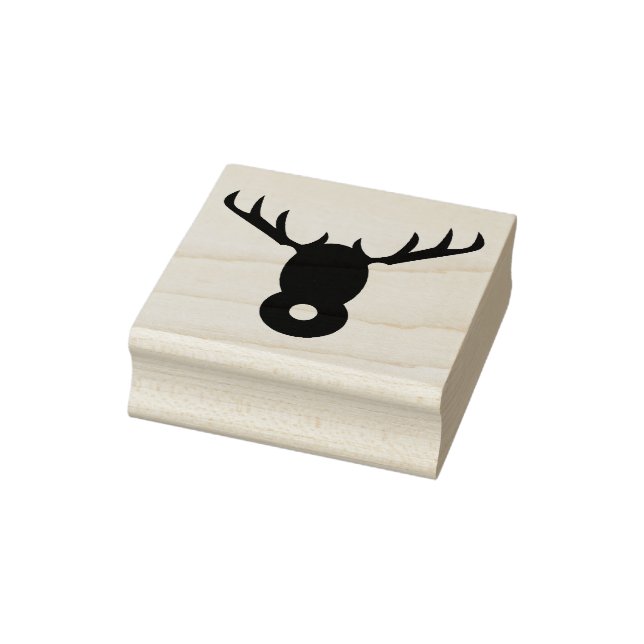 Borracha Carimbo de Arte de Reindeer (Carimbo)