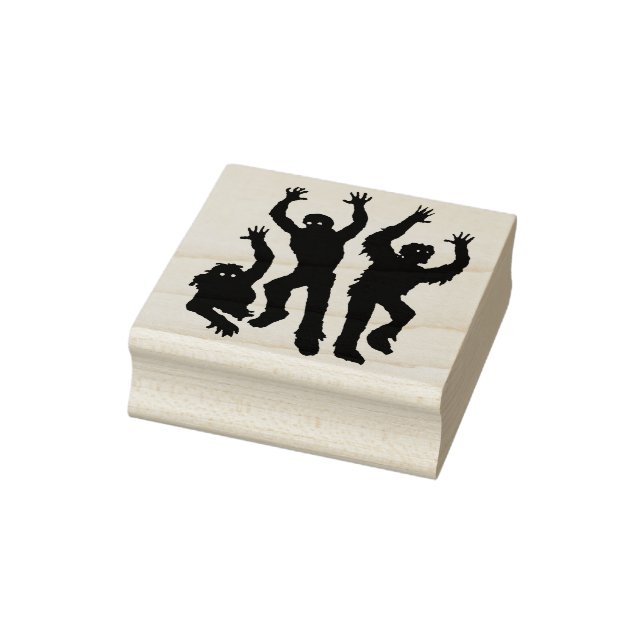 Borracha Carimbo de arte de três monstros (Carimbo)