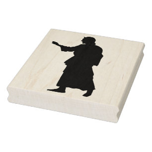 Borracha Carimbo de arte do Silhouette Jesus 2