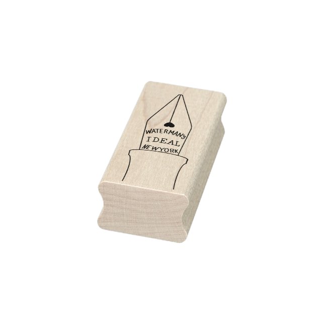 Borracha Carimbo de Arte em Madeira, fonte ideal de Caneta (Carimbo)