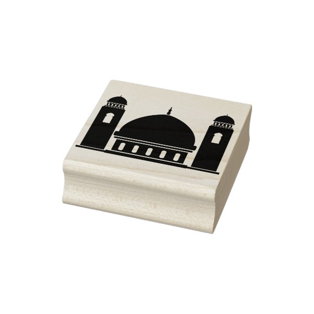 Borracha carimbo de arte masjid (Carimbo)