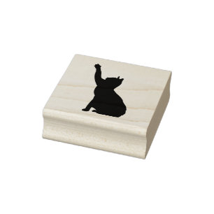 Borracha Carimbo de Arte Minimalista