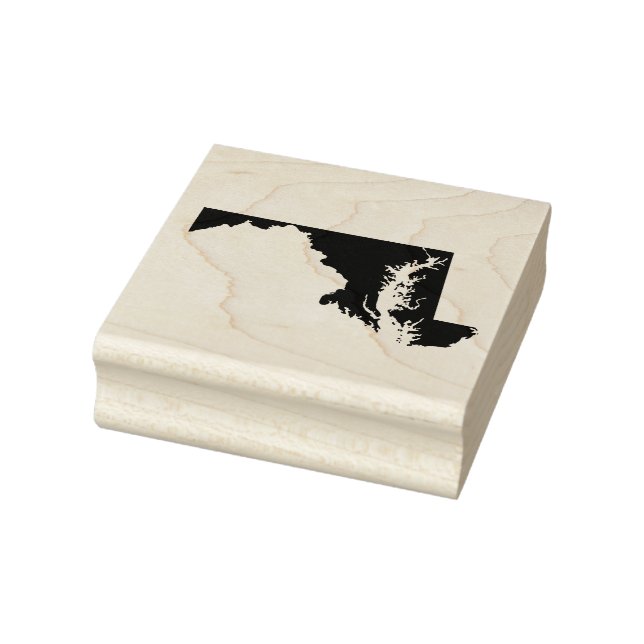 Borracha Carimbo de Arte Solid de Maryland (Carimbo)