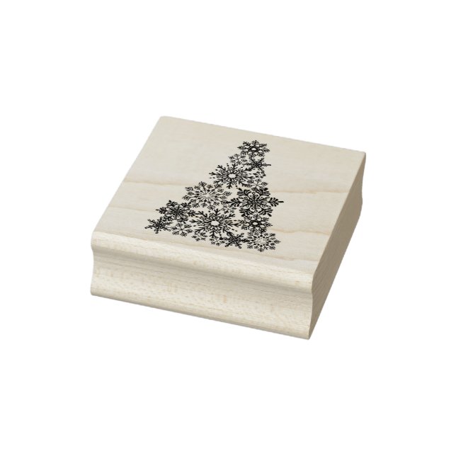 Borracha Carimbo de Árvore de Natal (Carimbo)