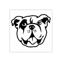 Carimbo de Bulldog em Inglês