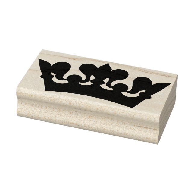 Borracha carimbo de coroa real (Carimbo)