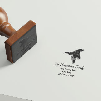 Borracha Carimbo de devolução da família russa Duck Hunt Sp