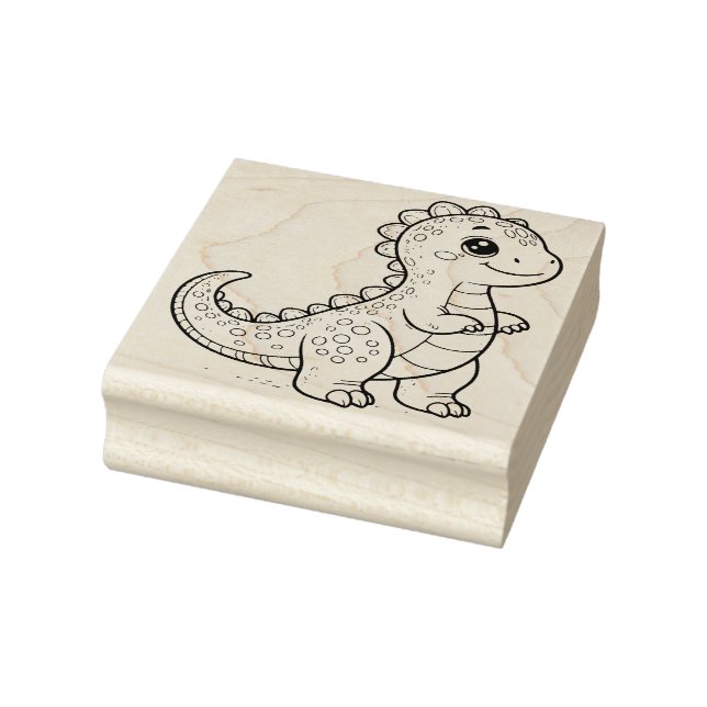 Borracha Carimbo de Dinossauro (Carimbo)