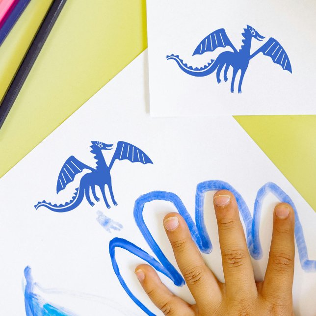 Borracha Carimbo de Dragão Cujo Dragão | Dose Sorridente (Criador carregado)