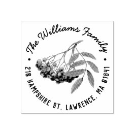 Borracha Carimbo de Endereço de Devolução de Ramificação Be