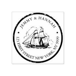 Borracha Carimbo de Endereço Personalizado, Carimbo de Casa