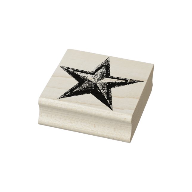 Borracha Carimbo de Estrela (Carimbo)
