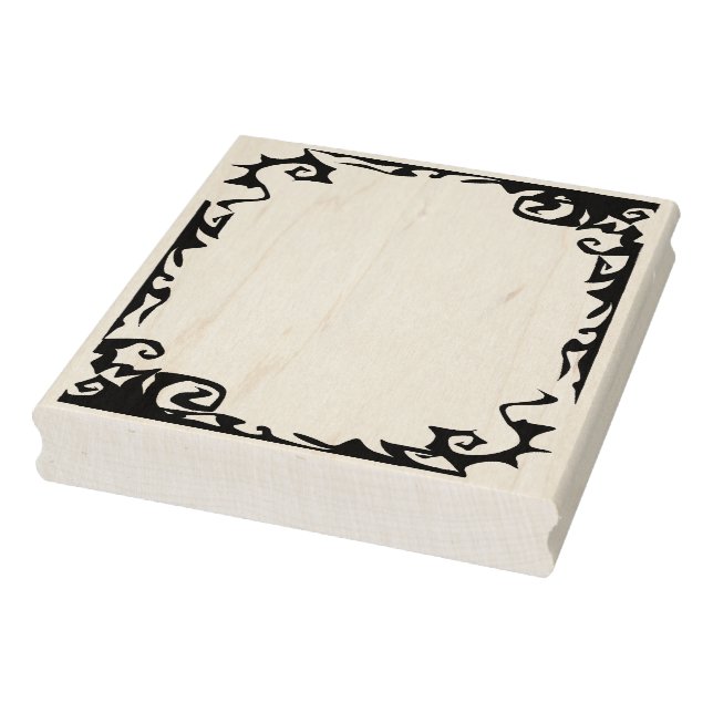 Borracha Carimbo de fronteira do Halloween (Carimbo)