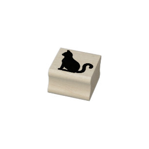 Borracha Carimbo de gato, gatinho de estimação fofo, aman
