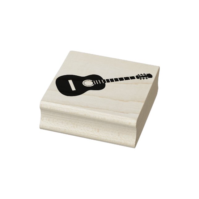 Borracha carimbo de guitarra acústica (Carimbo)