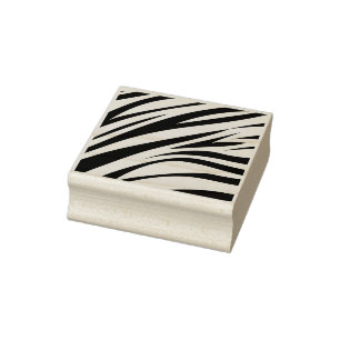 Borracha Carimbo de Impressão de faixa zebra