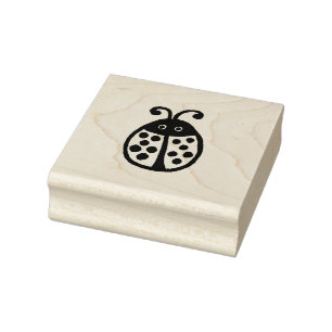 Borracha Carimbo de ladybug