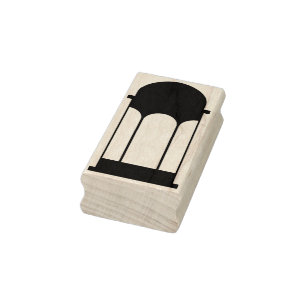 Borracha carimbo de lanterna islâmica