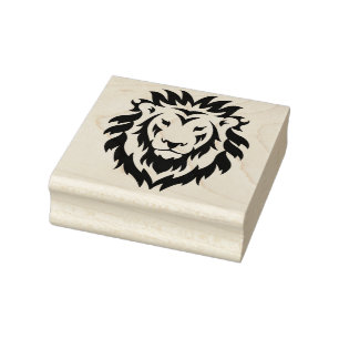 Borracha Carimbo de Lion Simples