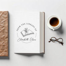 Carimbo de Livro Personalizado | Da Biblioteca