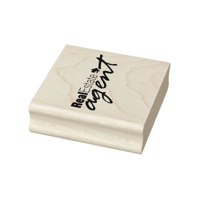 Borracha Carimbo de marca do agente imobiliário (Carimbo)