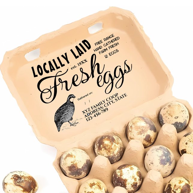 Borracha Carimbo de ovo de codorniz personalizado (Criador carregado)