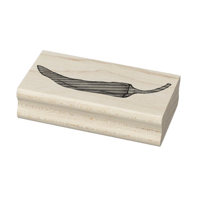 Borracha Carimbo de Pimenta Quente-Picante Red Chili Chile (Carimbo)