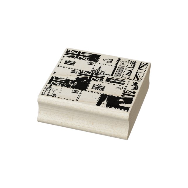 Borracha Carimbo de Posto em Londres (Carimbo)