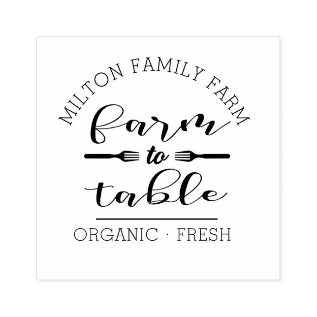 Borracha Carimbo de produtos da família de scripts de capri (Impressão)