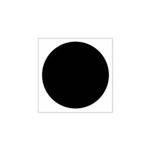 Borracha Carimbo de Rubbir Círculo