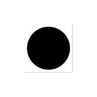 Borracha Carimbo de Rubbir Círculo