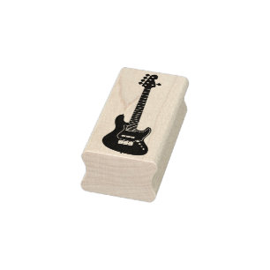 Borracha carimbo de violão