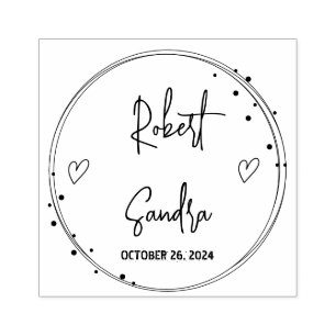 Borracha CARIMBO FAVORÁVEL DE CASAMENTO, Carimbo de Favor,C