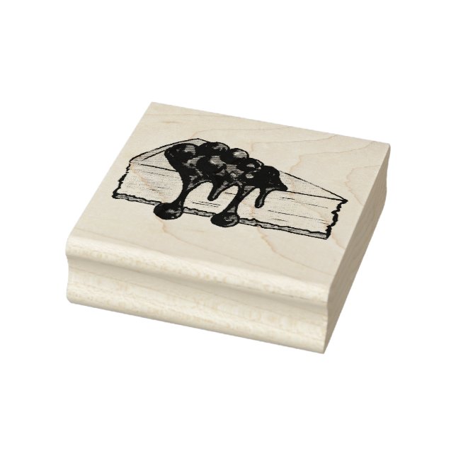 Borracha Carimbo NYC de Queijo de Cereja de Foodie New York (Carimbo)