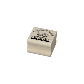Borracha carimbo personalizado de ovo de galinha
