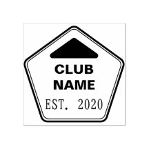 Carimbo Personalizado Nome Clube de Futebol