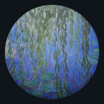 Borracha Claude Monet - Lírios d'água com salgueiro chorand<br><div class="desc">Lírios d'água com galhos salgados chorões / Ninfheas avec rameaux de saule,  por Claude Monet,  em 1916-1919</div>
