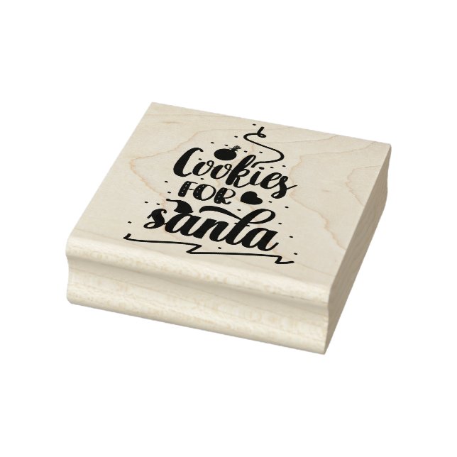 Borracha Cookies para Papais noeis de carimbo de Natal (Carimbo)