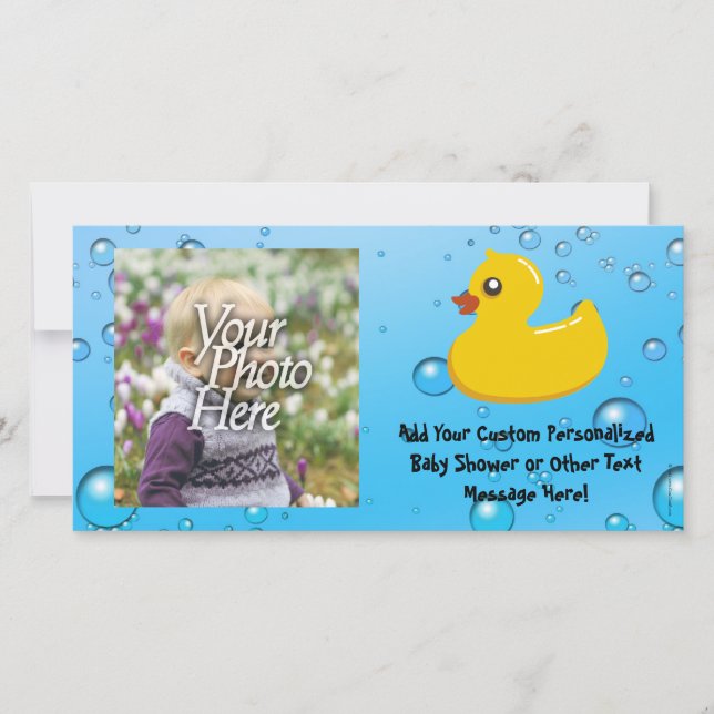 Borracha Cura Ducky/Bolhas Azuis (Frente)