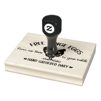 Borracha Fazenda Ovos Frescos Carimbo De Embalagem De Ovos 