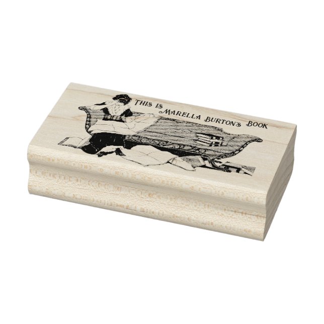 Borracha Nome do Livro de Lazer Vitoriano Carimbo (Carimbo)