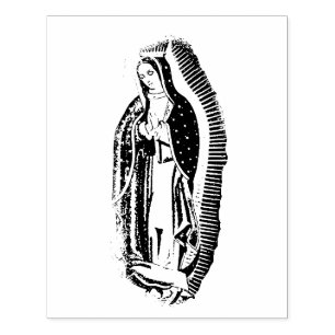 Borracha Nossa Senhora de Guadalupe Carimbo