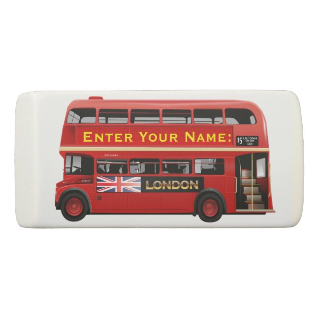 Borracha O ônibus vermelho de Londres (Verso)